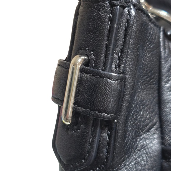 Coach‎ Chelsea Ashlynn Hobo Black Leather 17816 - Picture 8 of 15